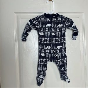 Holiday Print Onesie